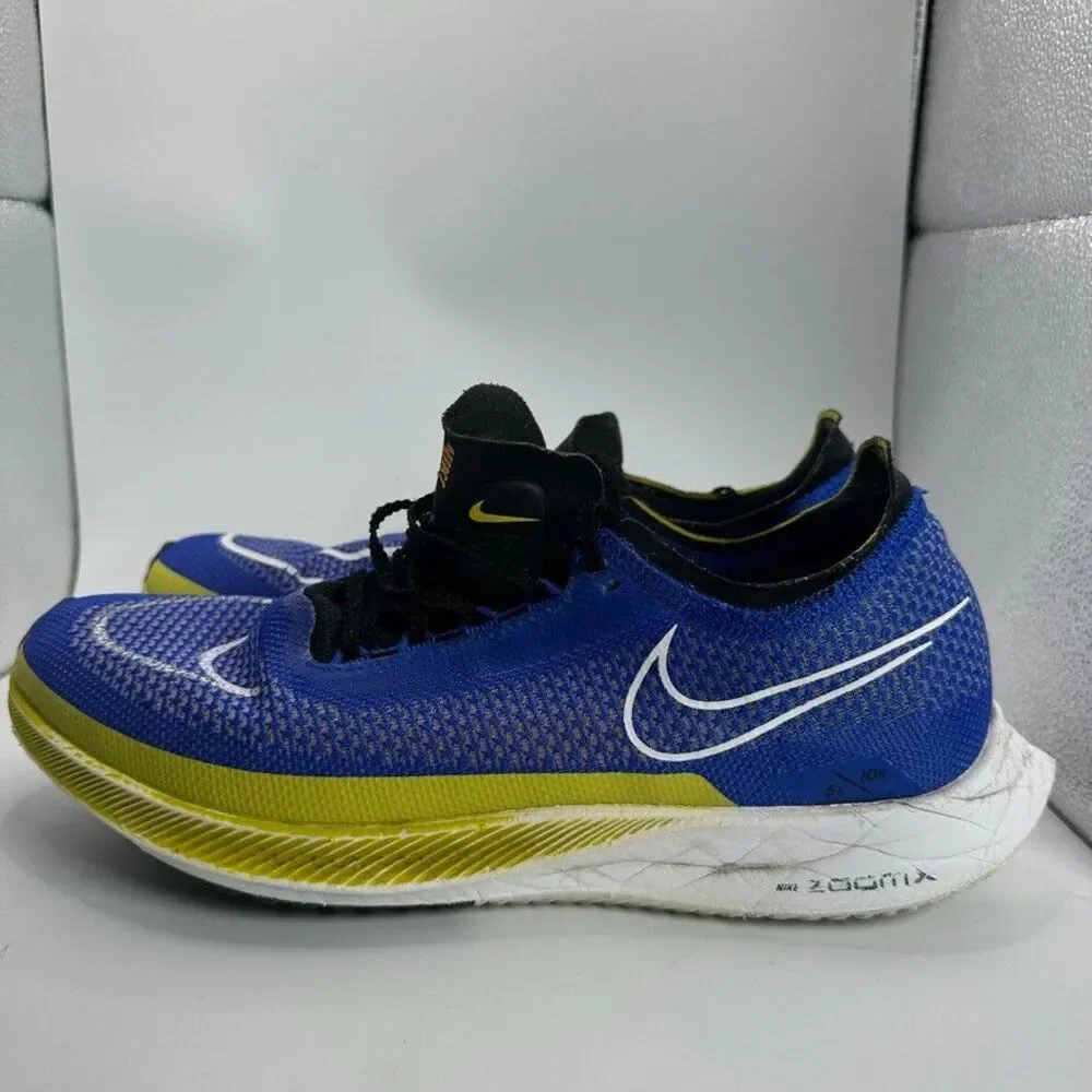 Nike ZoomX Streakfly Shoes Mens Size 10 Blue Running Trainer Lightweight